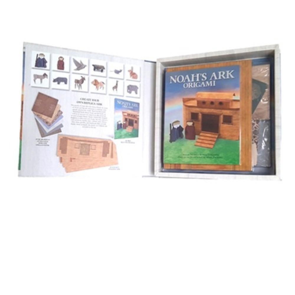 Noahs Ark Origami kit Boxed New 22 projects 100+ specialty papers 112 page book
